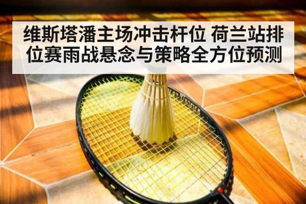 维斯塔潘主场冲击杆位 荷兰站排位赛雨战悬念与策略全方位预测